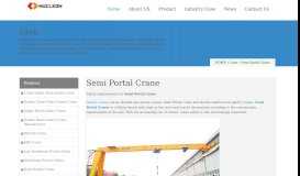 
							         Semi Portal Crane-nucleon crane group								  
							    