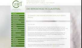 
							         Seminare - SPS-Automatisierung ... - FWT Clausthal-Zellerfeld								  
							    