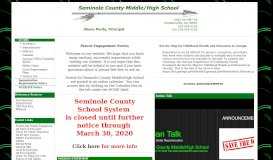 
							         Seminole County Middle/High School - Google Sites								  
							    