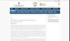 
							         Send an Indian into Space on Indian Technology by Mr. Pallava Bagla								  
							    