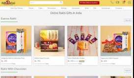 
							         Send Rakhi Gifts Online 2018 | Buy Rakhi Gifts Online ... - MyFlowerTree								  
							    
