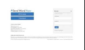 
							         Send Word Now - Every message counts								  
							    
