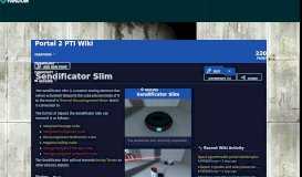
							         Sendificator Slim | Portal 2 PTI Wiki | FANDOM powered by Wikia								  
							    