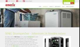 
							         senec Home Stromspeicher - Preis, Test u. Erfahrungen - Enerix								  
							    