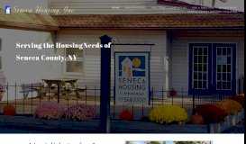 
							         Seneca Housing, Inc. - Home								  
							    