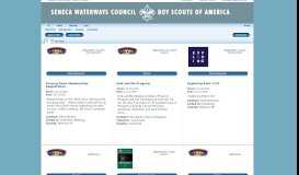 
							         Seneca Waterways Council - the BSA Council Map!								  
							    