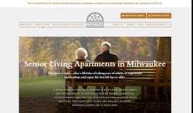 
							         Senior Living & Senior Apartments in Milwaukee | Wimmer Communities								  
							    