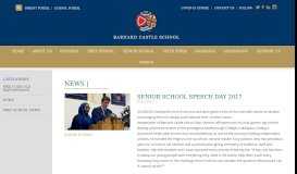 
							         Senior School Speech Day 2017 - Barnard Castle School								  
							    