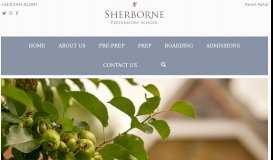
							         Senior Schools | Sherborne Preparatory School								  
							    