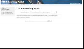 
							         Senior Service Engineer - TTS E-Learning Portal								  
							    