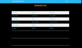 
							         Seniority List - Welcome to the SECR Portal								  
							    