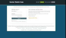 
							         SeniorMatch.com - Senior Match Com								  
							    