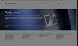 
							         Sennheiser electronic - Outlet UK Portal - Shop								  
							    