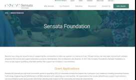 
							         Sensata Foundation | Sensata Technologies								  
							    