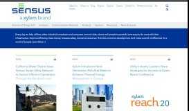 
							         Sensus | Solutions for Water, Gas and Electric Utilities								  
							    