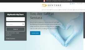 
							         Sentara Healthcare - Your Community Not-For-Profit Health Provider ...								  
							    