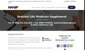 
							         Sentinel Life | Agent Contracting - NAAIP								  
							    