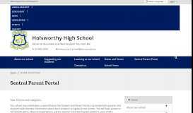
							         Sentral Parent Portal - Holsworthy High School								  
							    