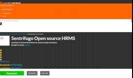 
							         Sentrifugo Open source HRMS download | SourceForge.net								  
							    