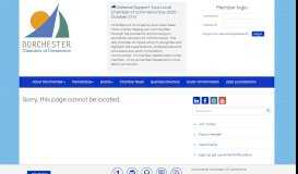 
							         Sentry Management - Website - Dorchester Chamber of Commerce								  
							    