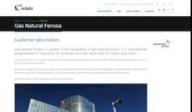 
							         SEO services in the energy sector: Gas Natural Fenosa - eData								  
							    
