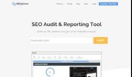 
							         SEOptimer: Analyze Websites With Free SEO Audit ...								  
							    