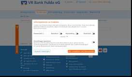
							         SEPA - VR Bank Fulda eG								  
							    