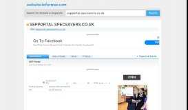 
							         sepportal.specsavers.co.uk at Website Informer. Visit Sepportal ...								  
							    