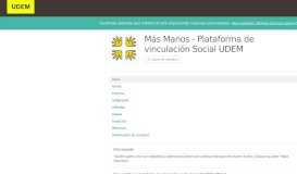 
							         Ser Más Manos - Plataforma de vinculación Social UDEM - GivePulse								  
							    