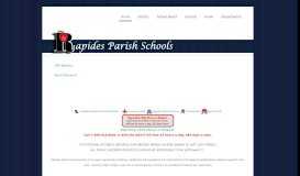 
							         SER Website - Rapides Parish School District								  
							    