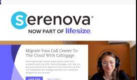 
							         Serenova | Omnichannel Cloud Contact Center Solutions								  
							    