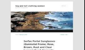 
							         Serfas Portal Sunglasses (Gunmetal Frame; Rose, Brown, Rust and ...								  
							    
