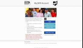
							         SERS - Member Self Service Portal								  
							    