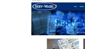 
							         Serv-Ware Homepage – Serv-Ware								  
							    