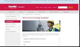 
							         Serve as an Energy Supplier | ComEd - An Exelon Company								  
							    