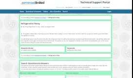 
							         Servevast Support Portal - Refrigeration Noisy - Smeg Service UK								  
							    