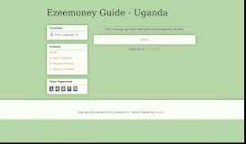 
							         Service Centre (SC) & Agent ... - Ezeemoney Guide - Uganda								  
							    