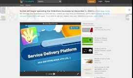 
							         Service Delivery Platform - SlideShare								  
							    