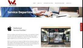 
							         Service Department - Winthrop Australia								  
							    