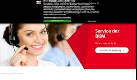 
							         Service der BKM – BKM - BKM. Deine Bausparkasse								  
							    