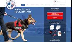 
							         Service Dog and Emotional Support Animal Registration | Register ...								  
							    