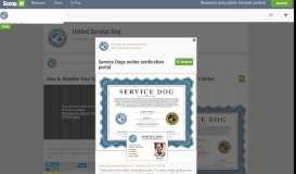 
							         Service Dogs online verification portal | Unite... - Scoop.it								  
							    