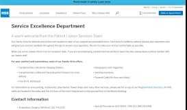 
							         Service Excellence Department - Hospital for Special Surgery								  
							    