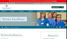 
							         Service Excellence | Southeast Georgia Health System								  
							    