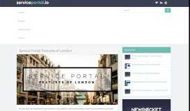 
							         Service Portal Features of London - ServicePortal.io - Service Portal ...								  
							    