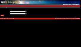
							         Service Portal | Login - Serco								  
							    