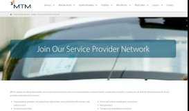 
							         Service Provider Network - Home Health Coordination ... - MTM Inc								  
							    
