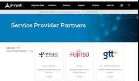 
							         Service Provider Partners | Silver Peak								  
							    