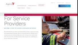 
							         Service Providers | Agero								  
							    