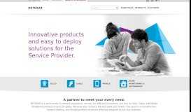 
							         Service Providers | NETGEAR								  
							    